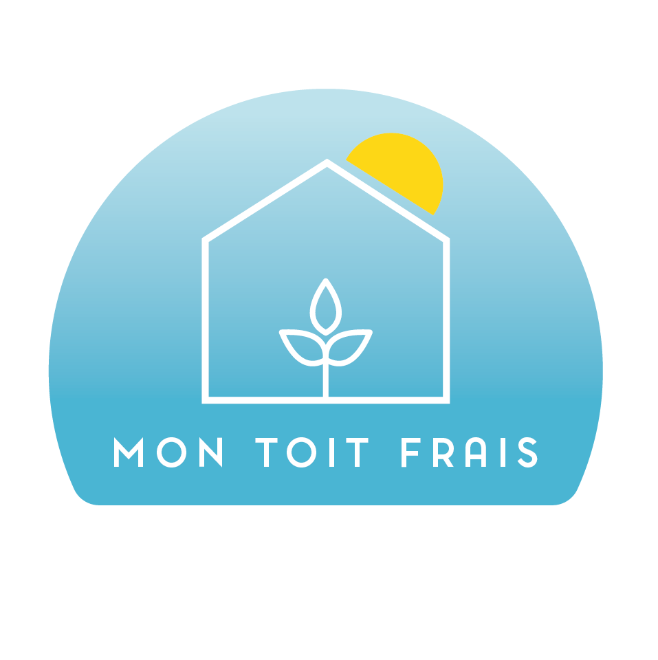 Logo mon toit frais cool roof