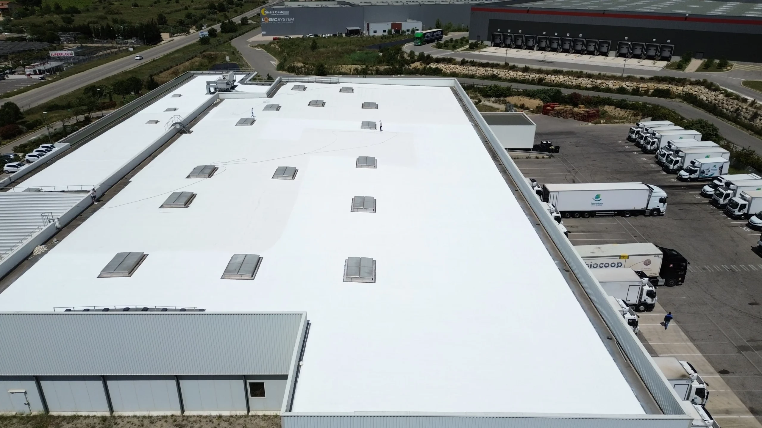 Peinture réfléchissante solaire<br />
peinture thermo reflective