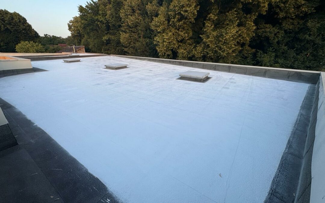 Étanchéité toiture terrasse cool roof bureaux Bâtiment industriel trop chaud