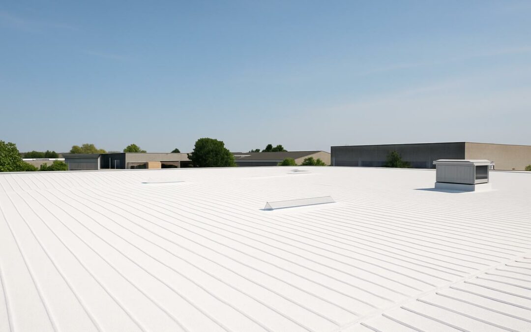 revêtement thermo-réflectif toiture